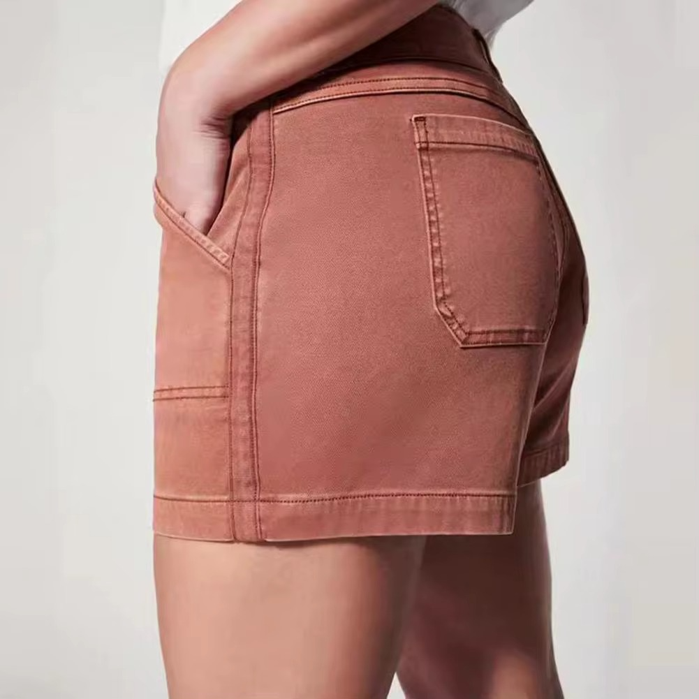 Stretch Twill Shorts For Women