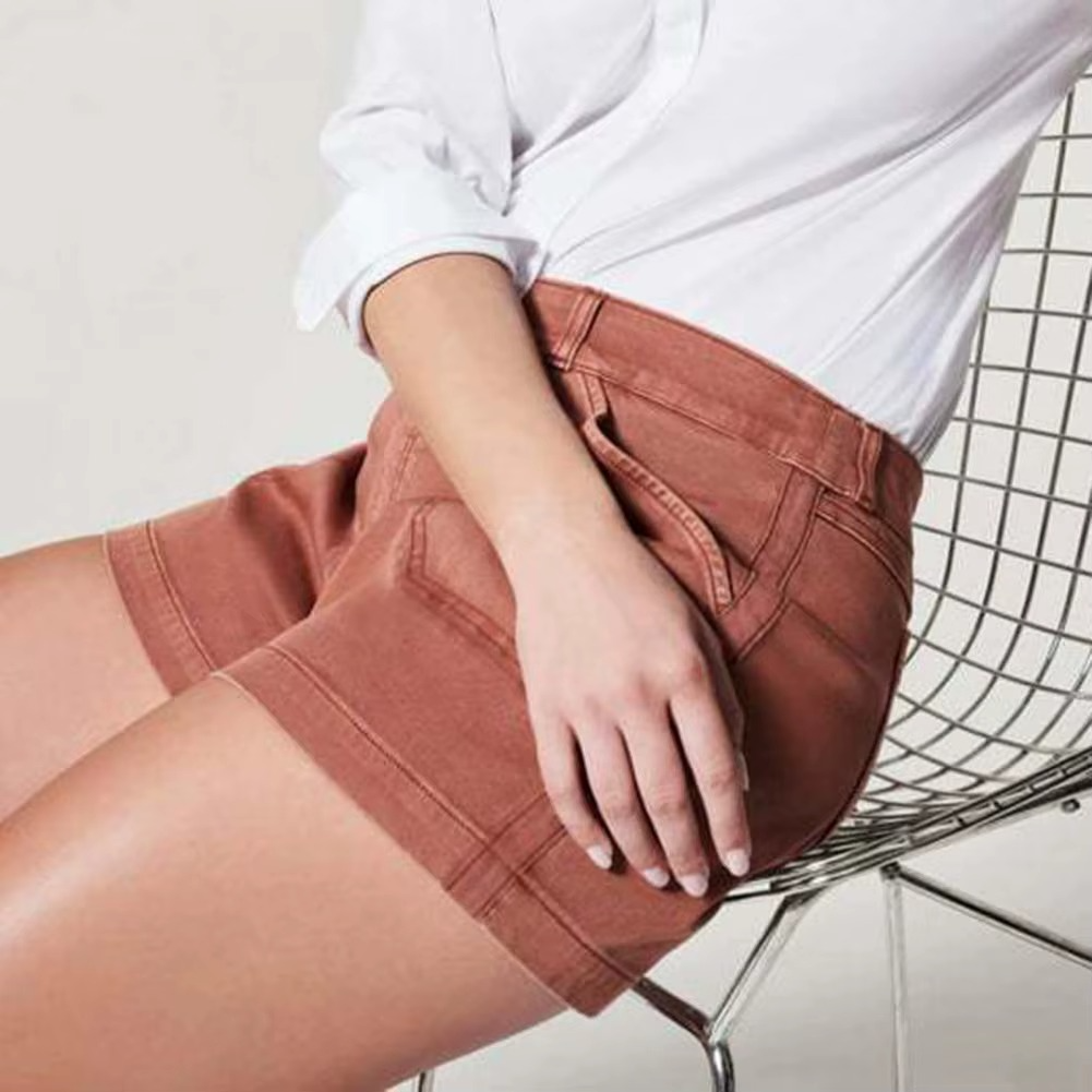 Stretch Twill Shorts For Women