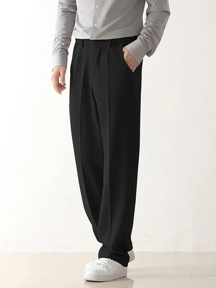 Waistband Dress Trousers for Men