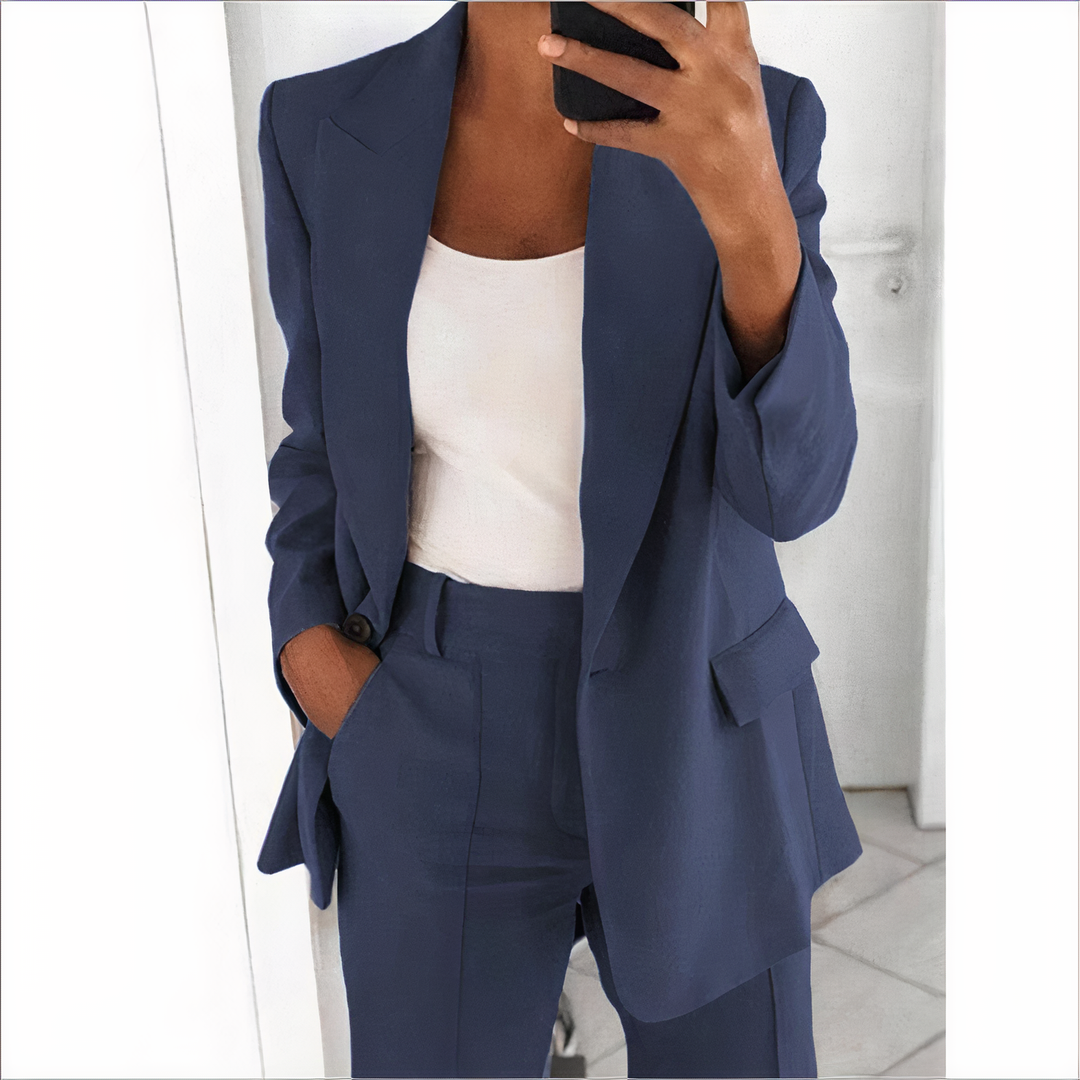 Vrendes blazer set with jacket and pants