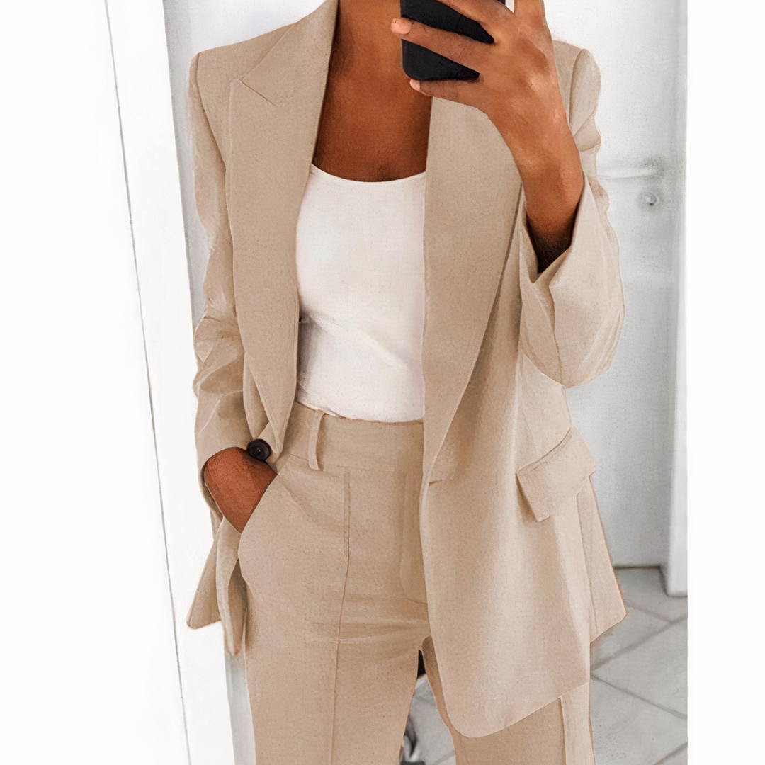 Vrendes blazer set with jacket and pants