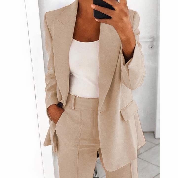 Vrendes blazer set with jacket and pants