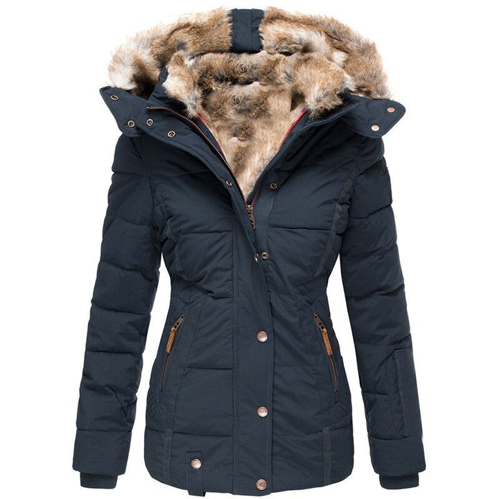 Ruzda | Stylish Winter Coat with Fur Lining for Women