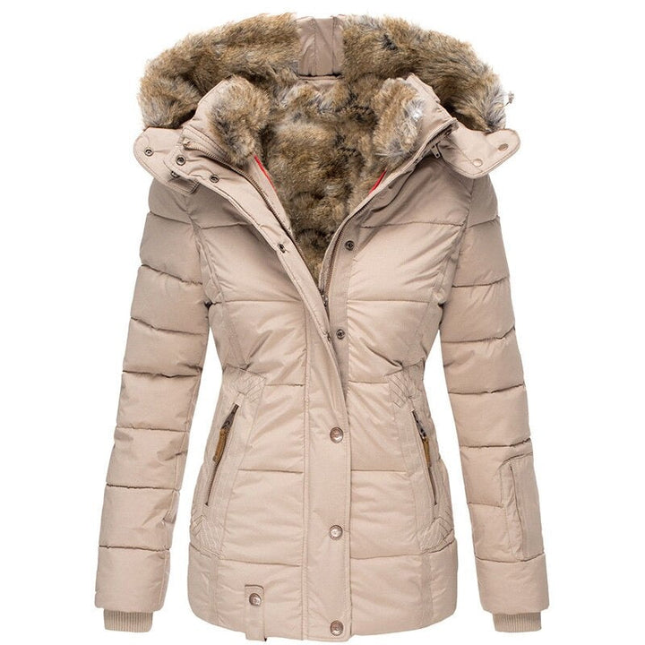 Ruzda | Stylish Winter Coat with Fur Lining for Women