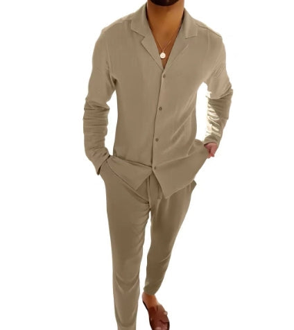 Stylish linen set for men - Breathable & Comfortable