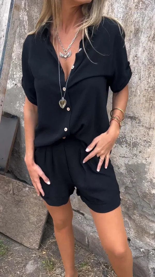 Summer Shirt & Shorts Set for Women