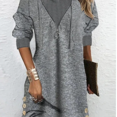 Sweva Hooded Dress Regular Fit