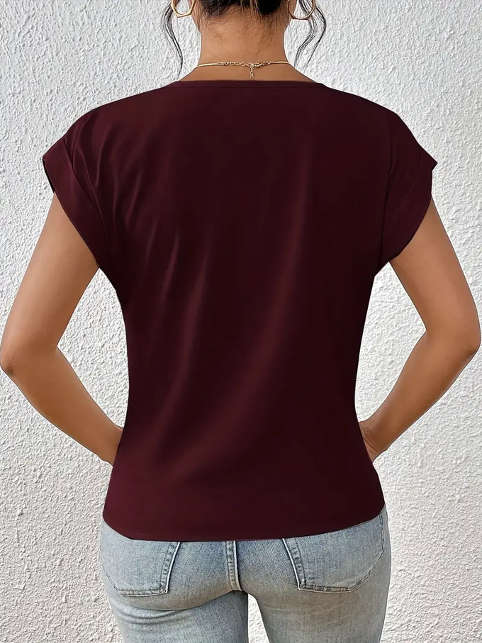 The Perfect V-Neck Top For Women