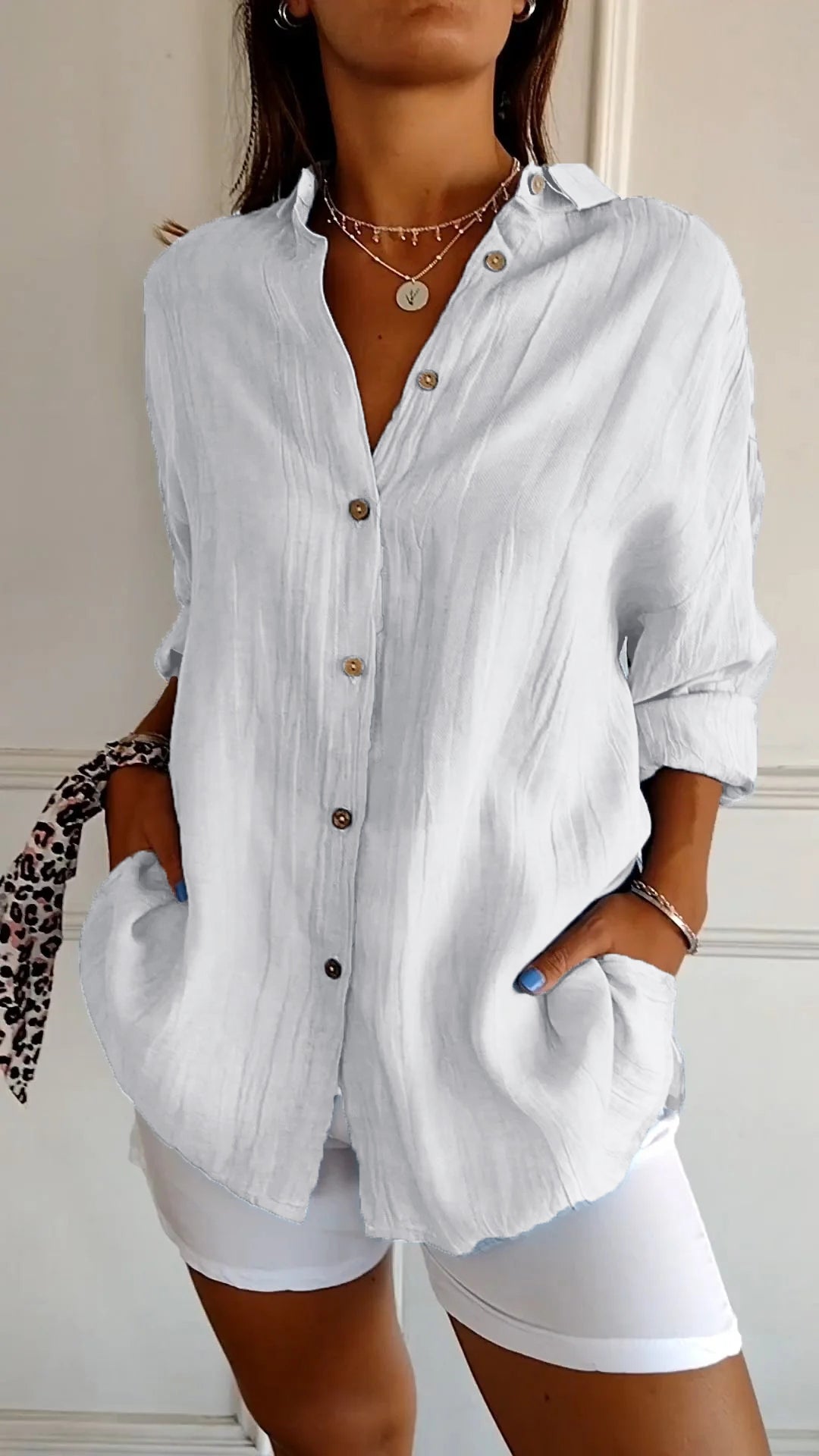 Trendy Women's Shirt For Casual Summer