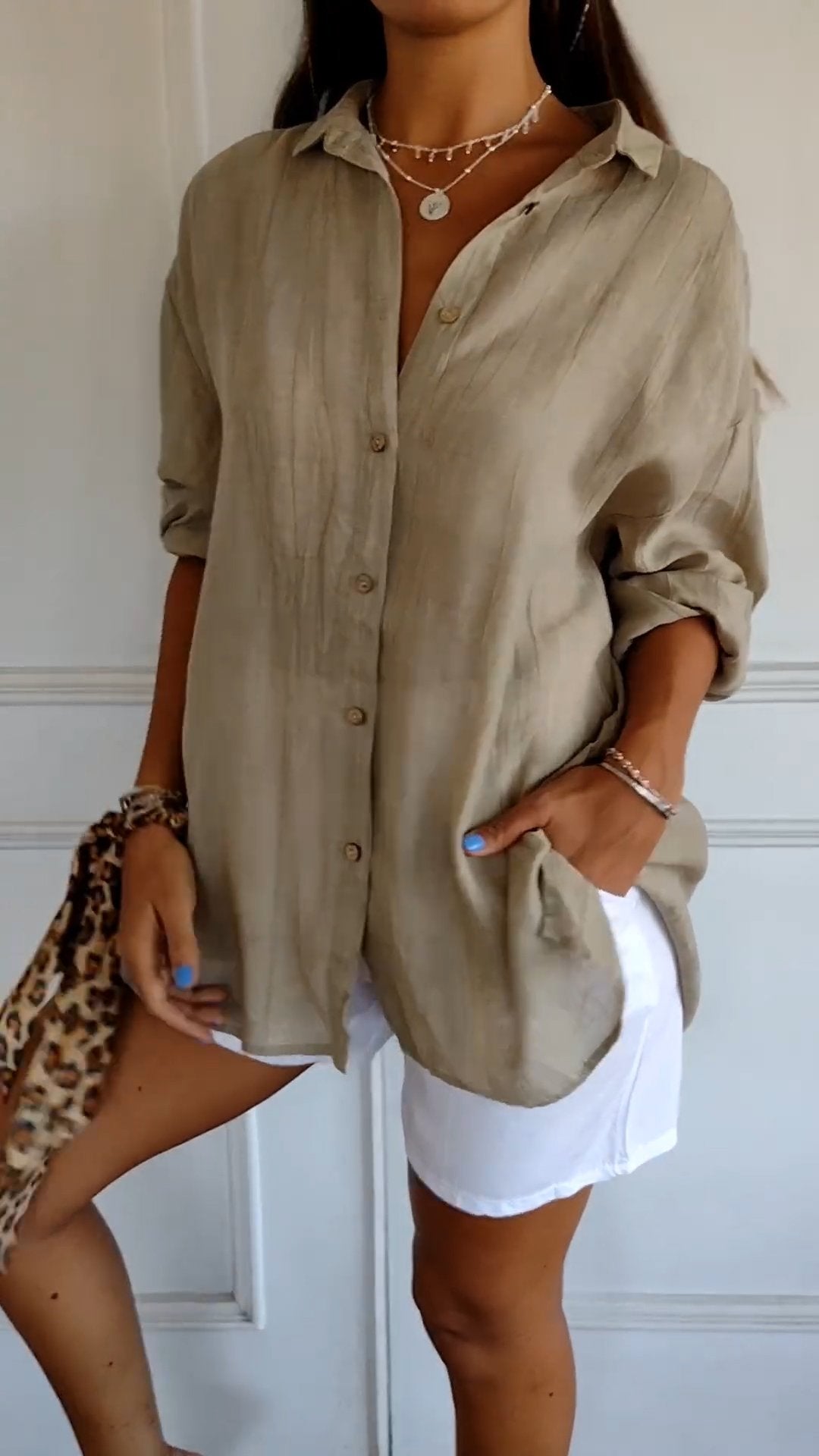 Trendy Women's Shirt For Casual Summer