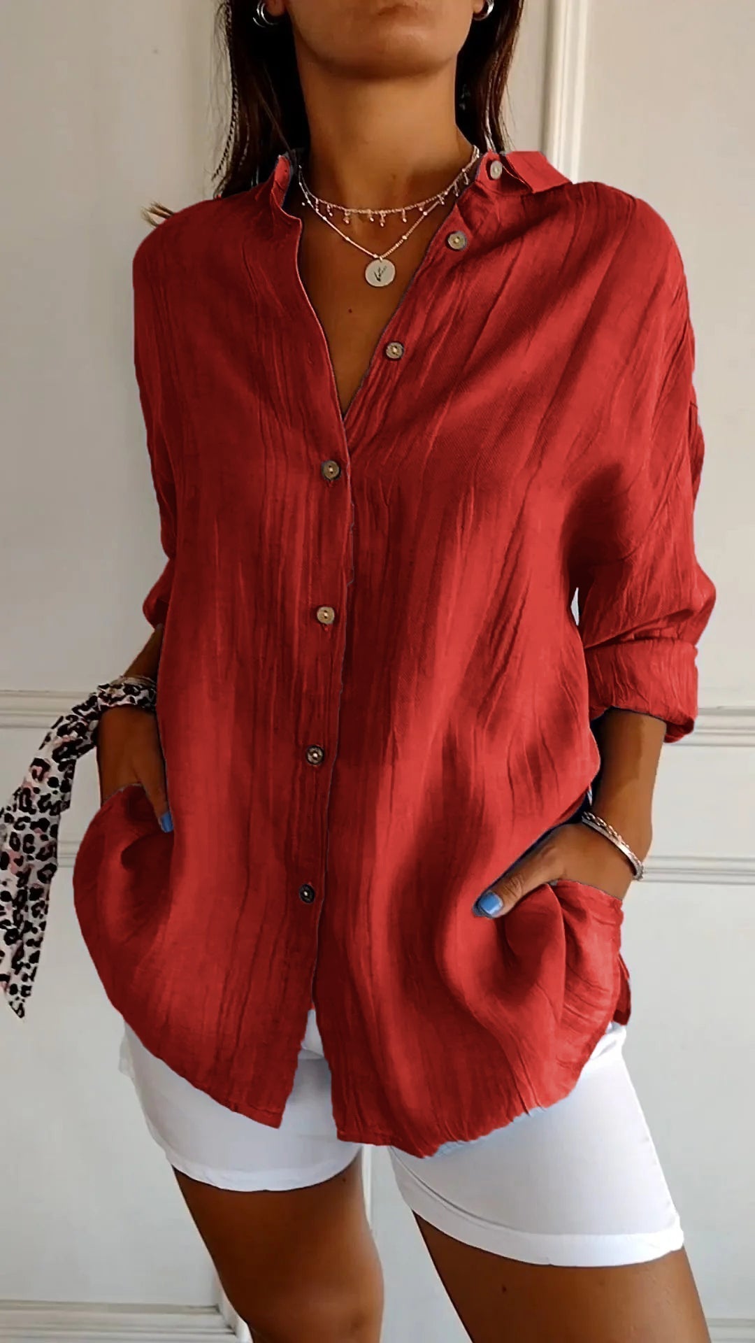 Trendy Women's Shirt For Casual Summer