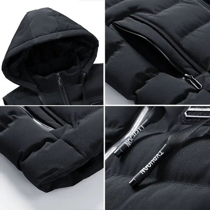 Typhoon jacket with hood for men