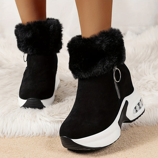 U-Warm Comfortable Boots with Side Zipper
