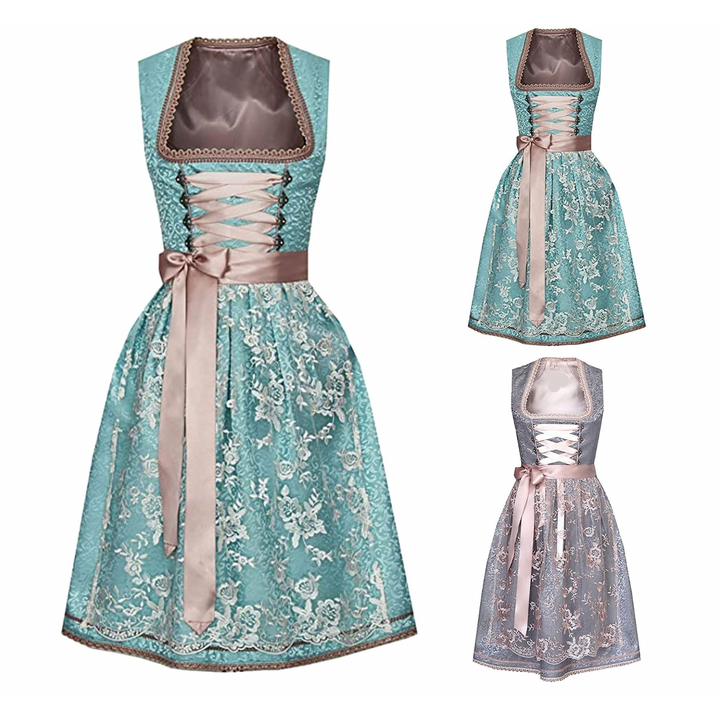 Trachnia | Unique traditional dress for women with apron and blouse