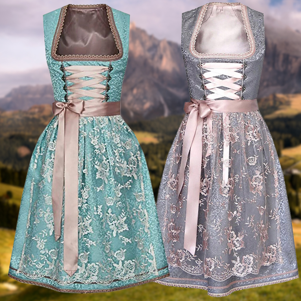 Trachnia | Unique traditional dress for women with apron and blouse