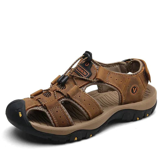 Unisex Sandals with Adjustable Fit and Structured Sole