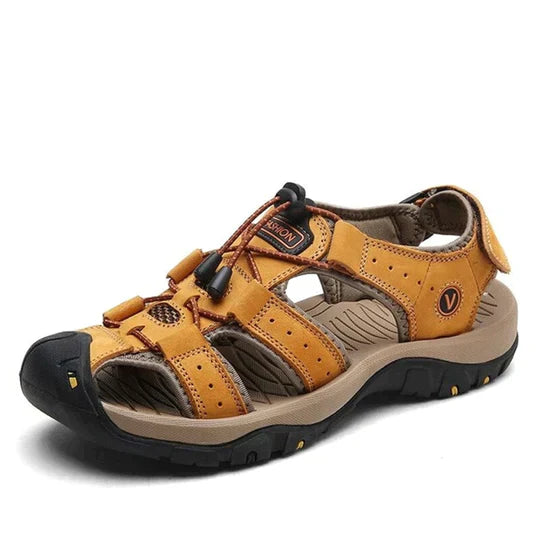 Unisex Sandals with Adjustable Fit and Structured Sole