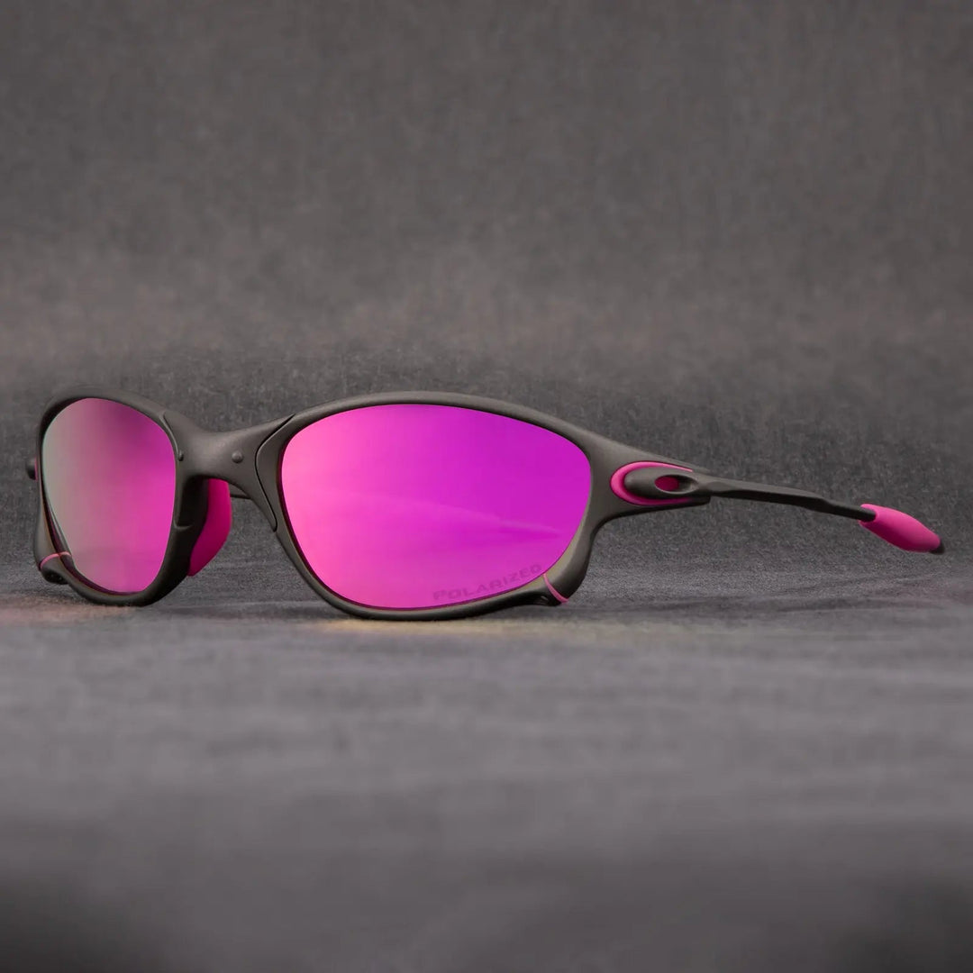 Wraparound Sunglasses Men – Curved Mirrored Lens