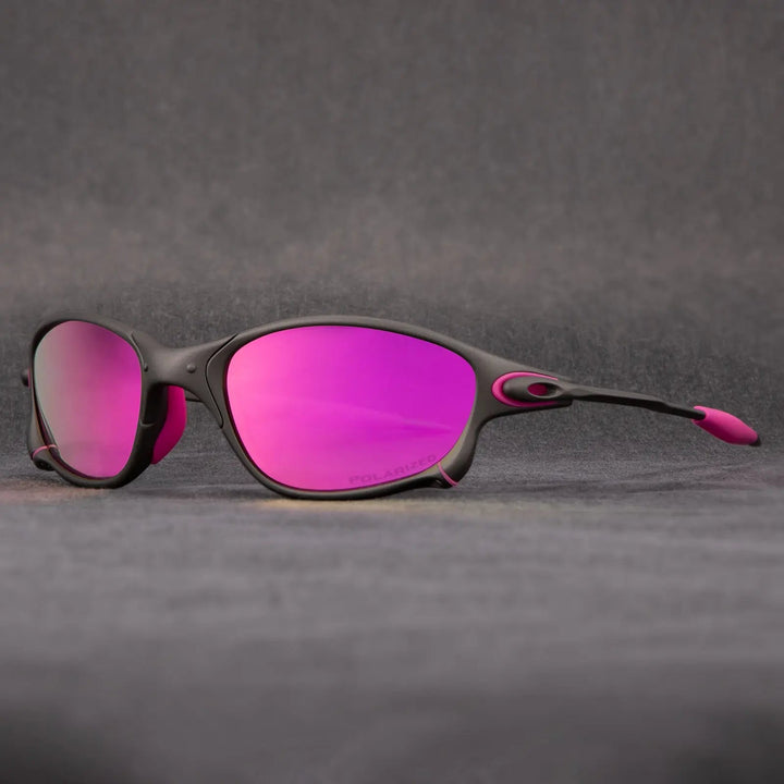 Wraparound Sunglasses Men – Curved Mirrored Lens