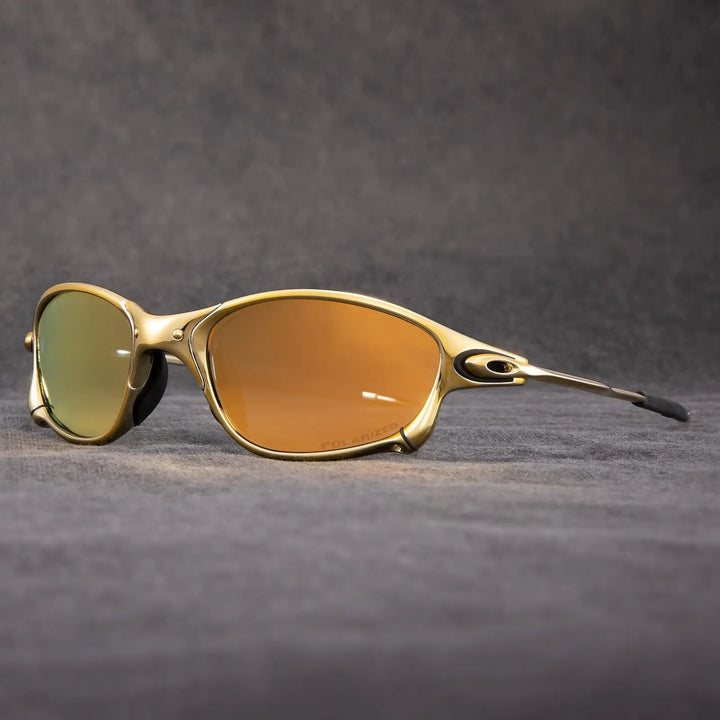 Wraparound Sunglasses Men – Curved Mirrored Lens