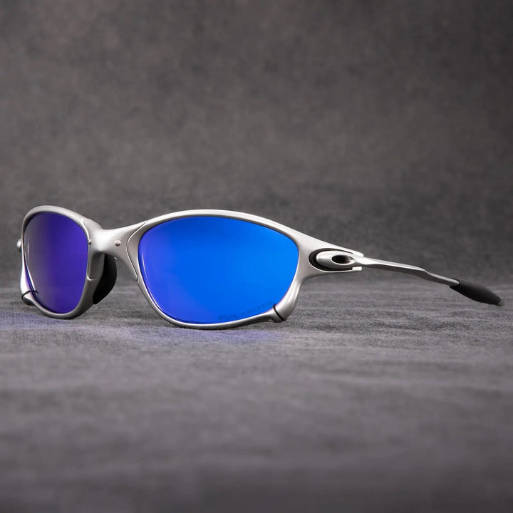 Wraparound Sunglasses Men – Curved Mirrored Lens