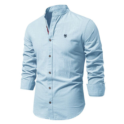 Men's Shirt With Round Neck