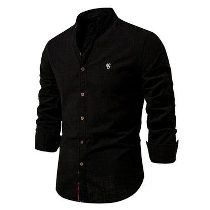 Men's Shirt With Round Neck