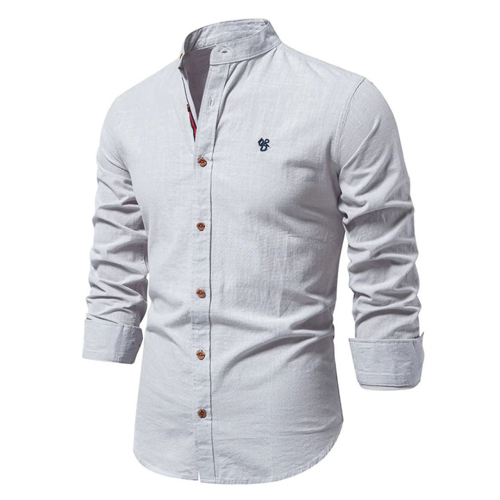 Men's Shirt With Round Neck