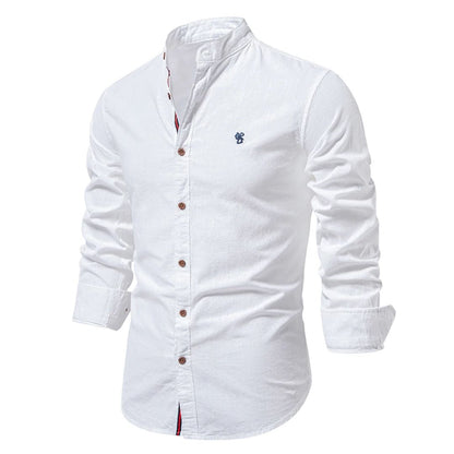 Men's Shirt With Round Neck