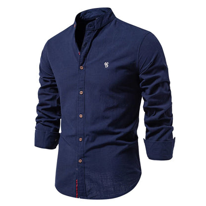 Men's Shirt With Round Neck