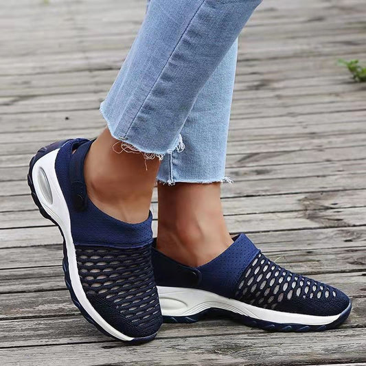 Veranda orthopedic air cushion slip-on shoes