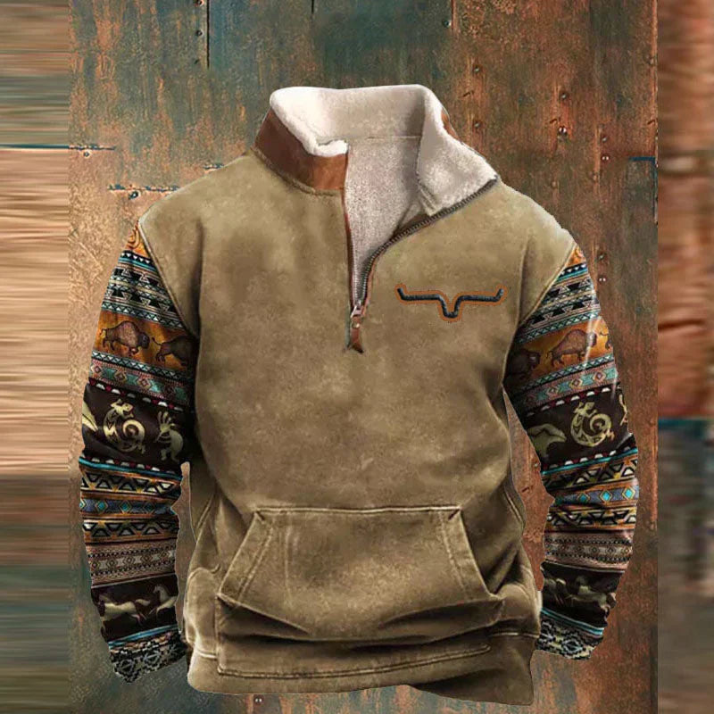 Andyro | Quarter Zip-Up Pullover For Men