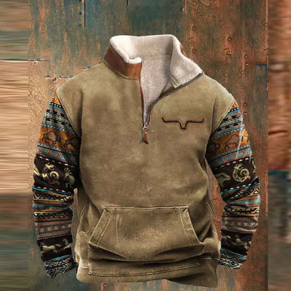 Andyro | Quarter Zip-Up Pullover For Men