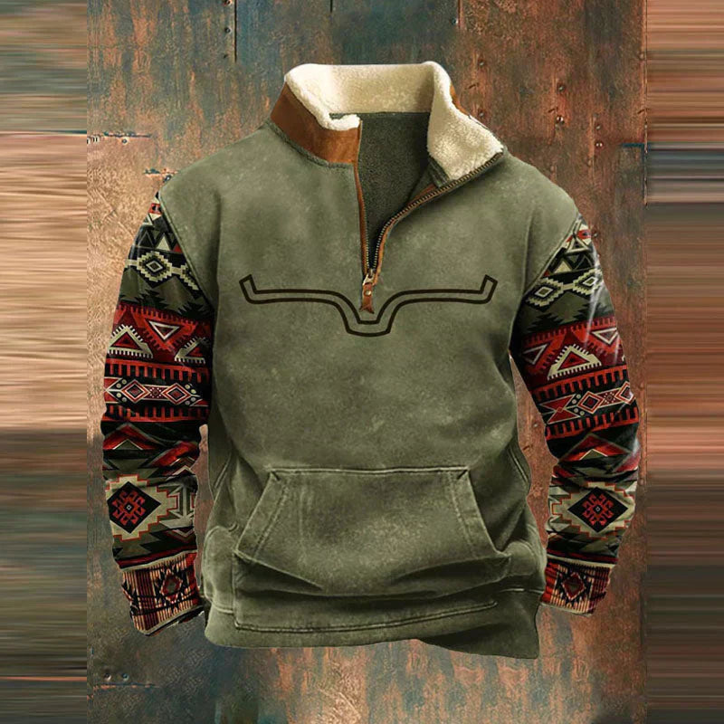 Andyro | Quarter Zip-Up Pullover For Men