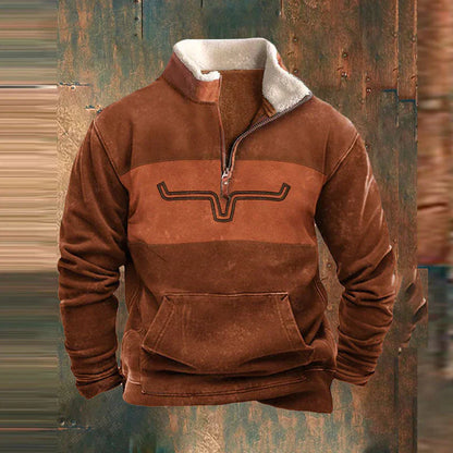 Andyro | Quarter Zip-Up Pullover For Men