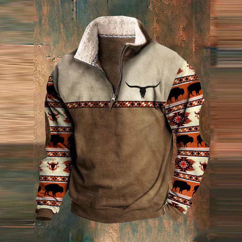 Andyro | Quarter Zip-Up Pullover For Men