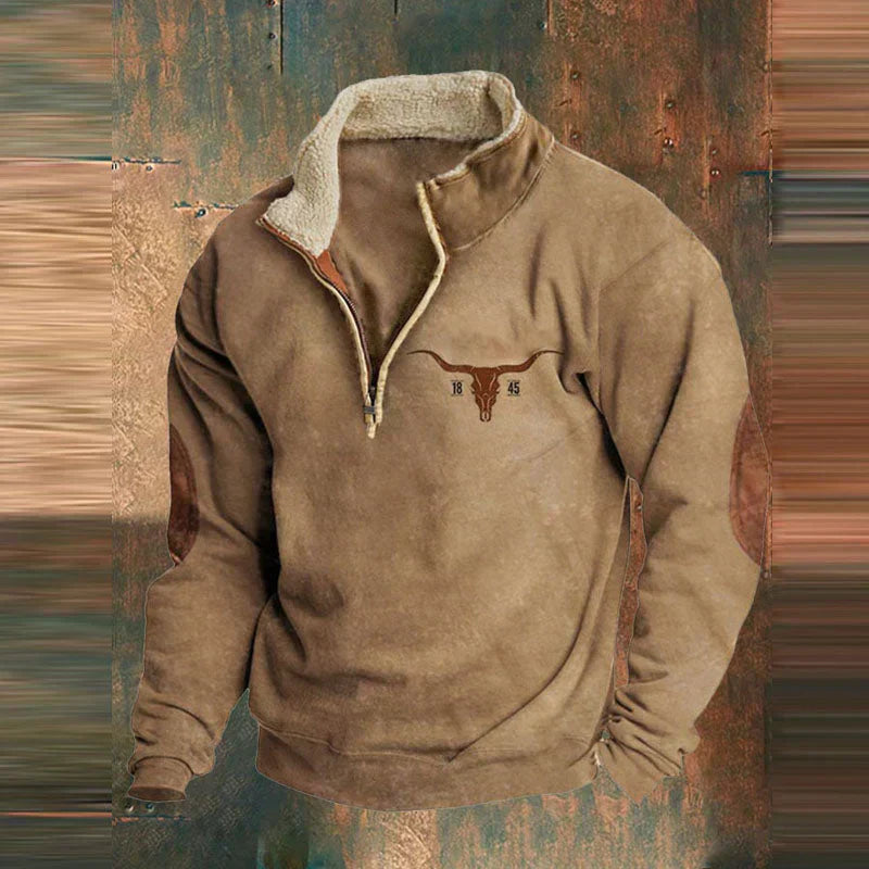 Andyro | Quarter Zip-Up Pullover For Men