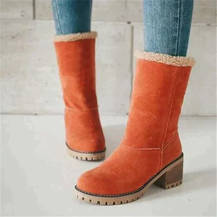 Warm Sacha Ankle Boots With Teddy Lining
