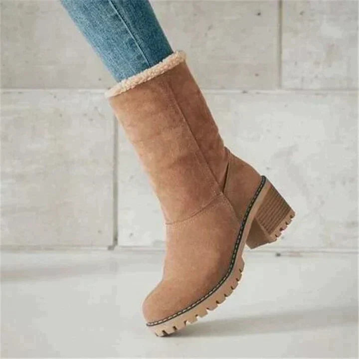 Warm Sacha Ankle Boots With Teddy Lining