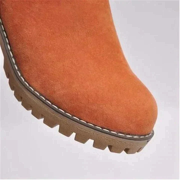 Warm Sacha Ankle Boots With Teddy Lining