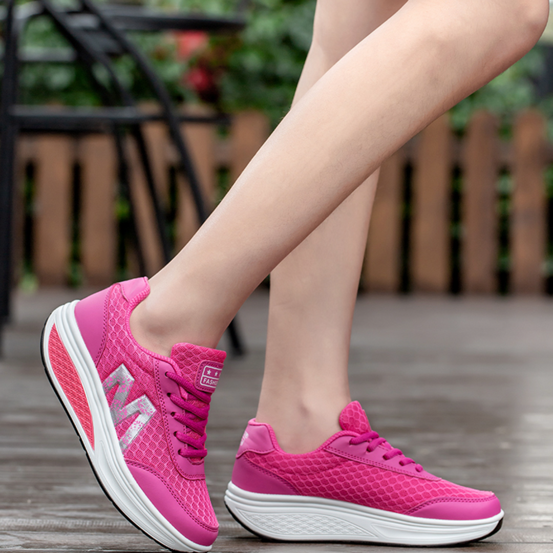 Wedge Shoes with Laces