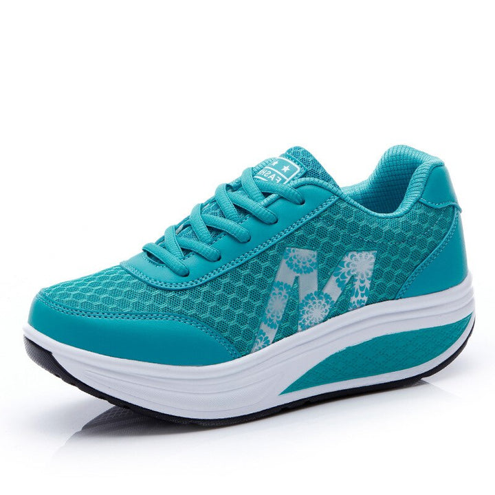 Wedge Shoes with Laces
