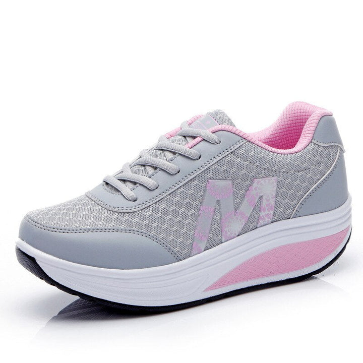 Wedge Shoes with Laces