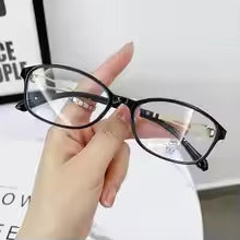 Women's Fashion Lightweight Metal Reading Glasses Against Blue Light