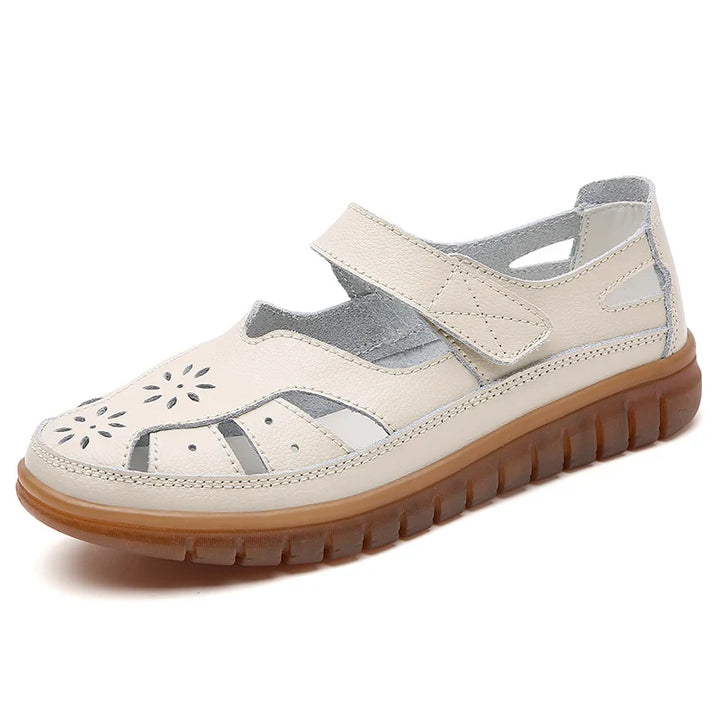 Women's Sandals With A Textured Surface For Summer