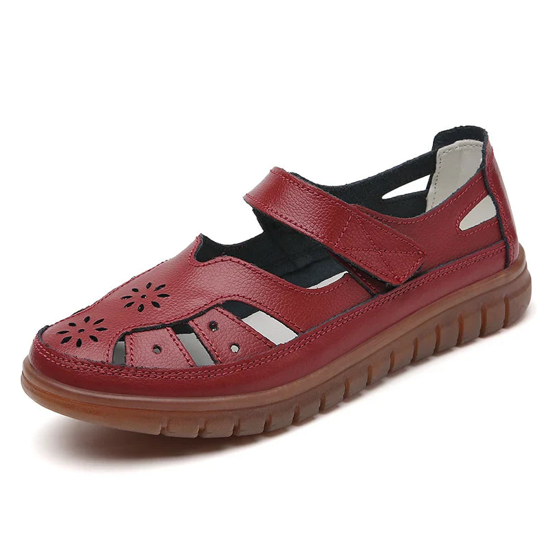 Women's Sandals With A Textured Surface For Summer