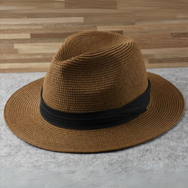 Woven Panama-Style Hat for Men