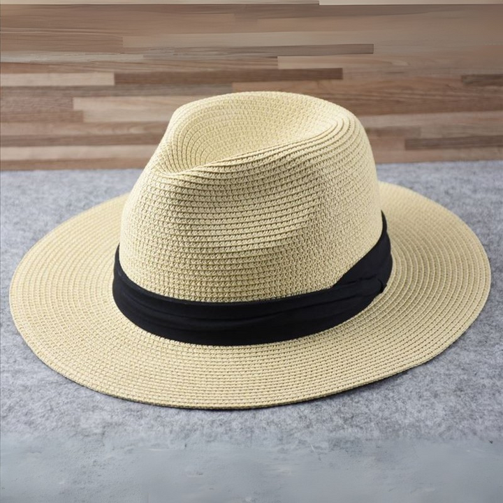 Woven Panama-Style Hat for Men