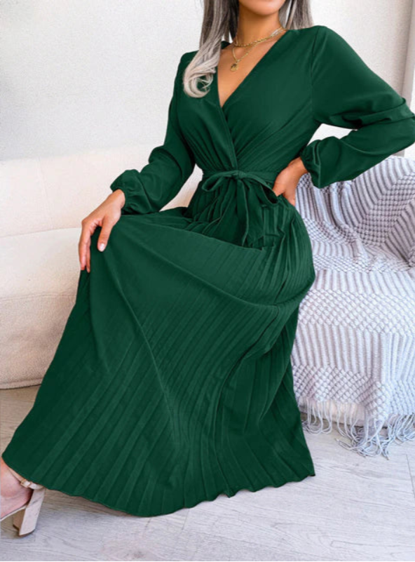 Wrap Midi Dress Women