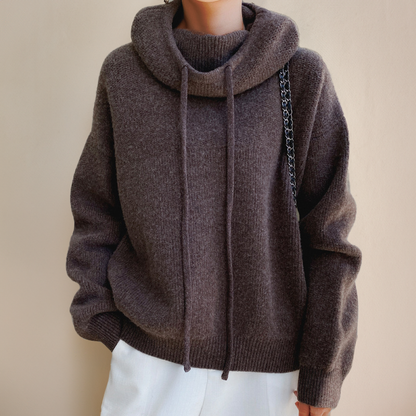 Cheleys | Ladies Hoodie Soft Knit For Coziness